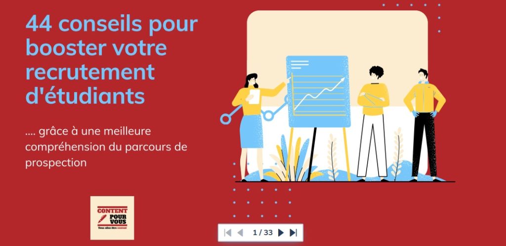 Ebook - 44 conseils pour booster son recrutement d'étudiants